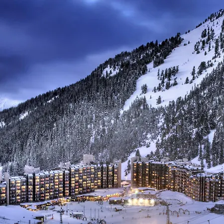 Renove 4 Pers A Plagne Bellecote, Balcon 아파트